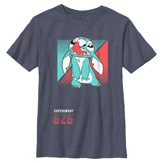 Boys Lilo & Stitch Nose Picker Experiment 626 T Shirt