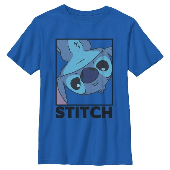 Boys Lilo & Stitch Peekaboo Stitch Portrait T Shirt