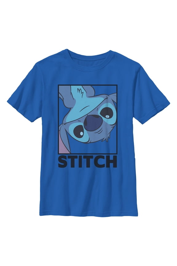 Boys Lilo & Stitch Peekaboo Stitch Portrait T Shirt