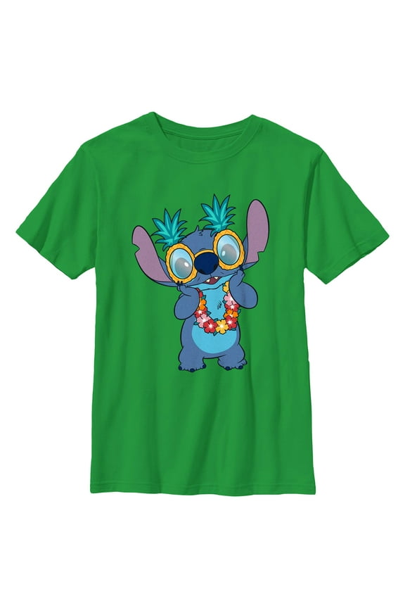 Boys Lilo & Stitch Pineapple Sunglasses T Shirt