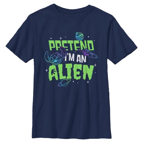 Boys Lilo & Stitch Pretend I'm An Alien T Shirt