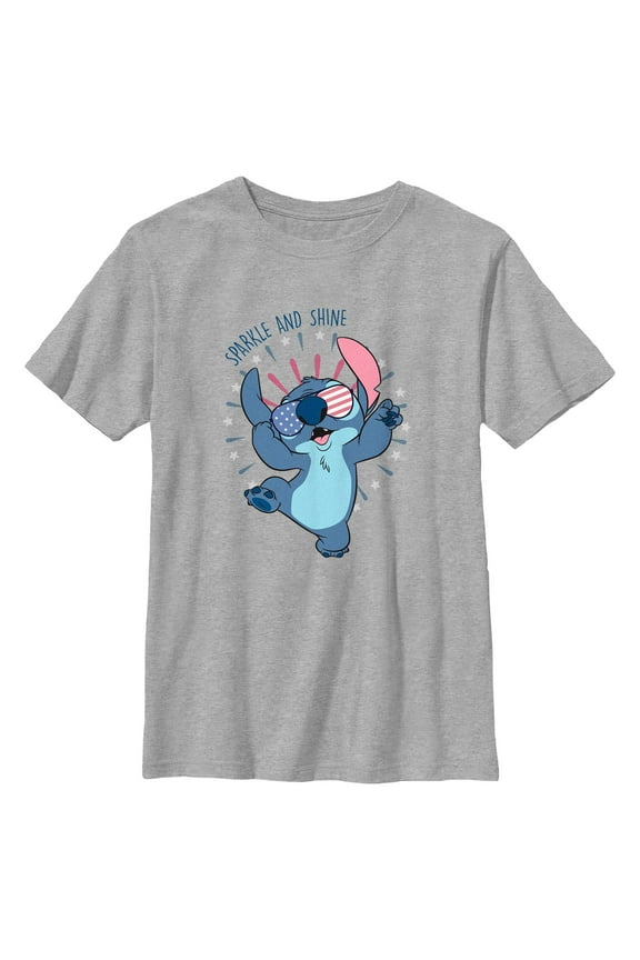 Boys Lilo & Stitch Sparkle And Shine T Shirt