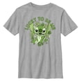 thumbnail image 1 of Boys Lilo & Stitch St. Patrick's Day Stitch Lucky to Be Me T Shirt, 1 of 5