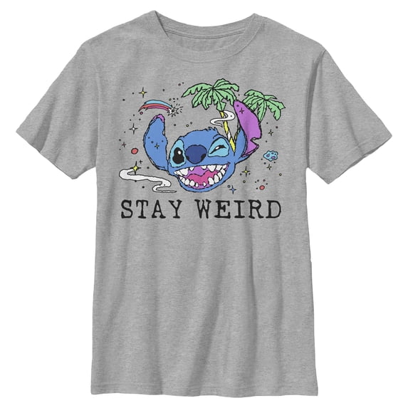 Boys Lilo & Stitch Stay Weird T Shirt