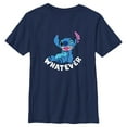 thumbnail image 1 of Boys Lilo & Stitch Whatever Stitch T Shirt, 1 of 4