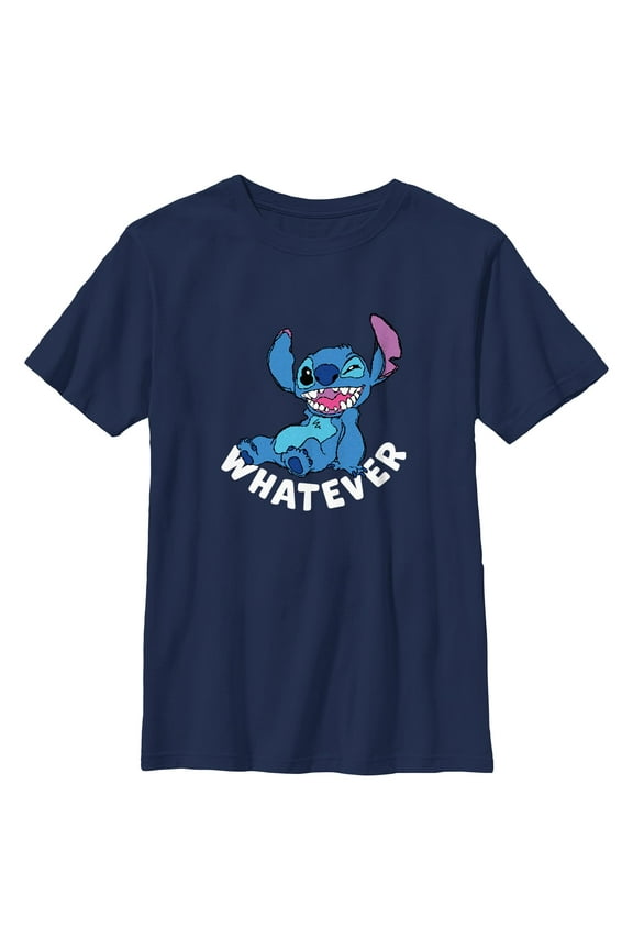 Boys Lilo & Stitch Whatever Stitch T Shirt