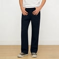 thumbnail image 1 of Boys Linen Pants Straight Leg Casual Trousers for Boys Girls Casual Elastic Waist Pull on Boys' Pants with Pockets, 1 of 5