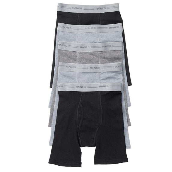 Boys Long Leg Boxer Briefs with Comfort Flex® Waistband 5-Pack B74LP5