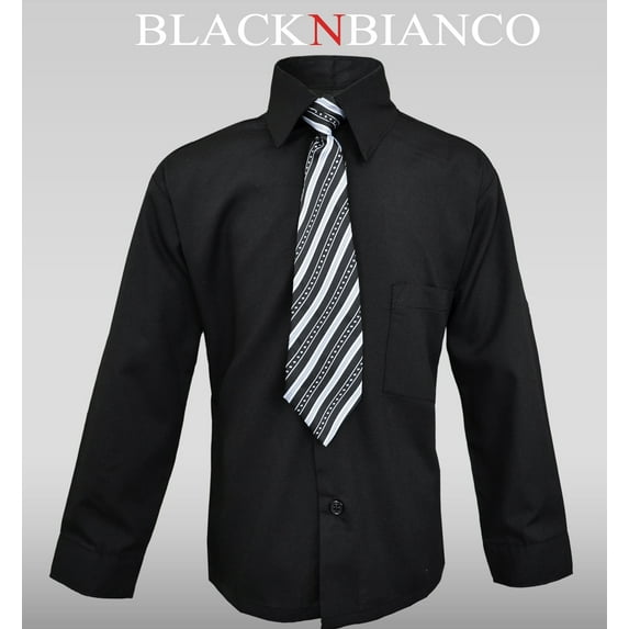 Boys Long Sleeve Button Down Dress Shirt