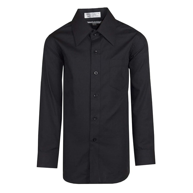 Walmart boys sales dress shirts