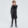 thumbnail image 1 of Boys Long Sleeve Compression Athletic Shirt, Quick-Dry Training Top for Kids 3-12 Years, Stretchy Basketball/Football Base Layer, 1 of 8