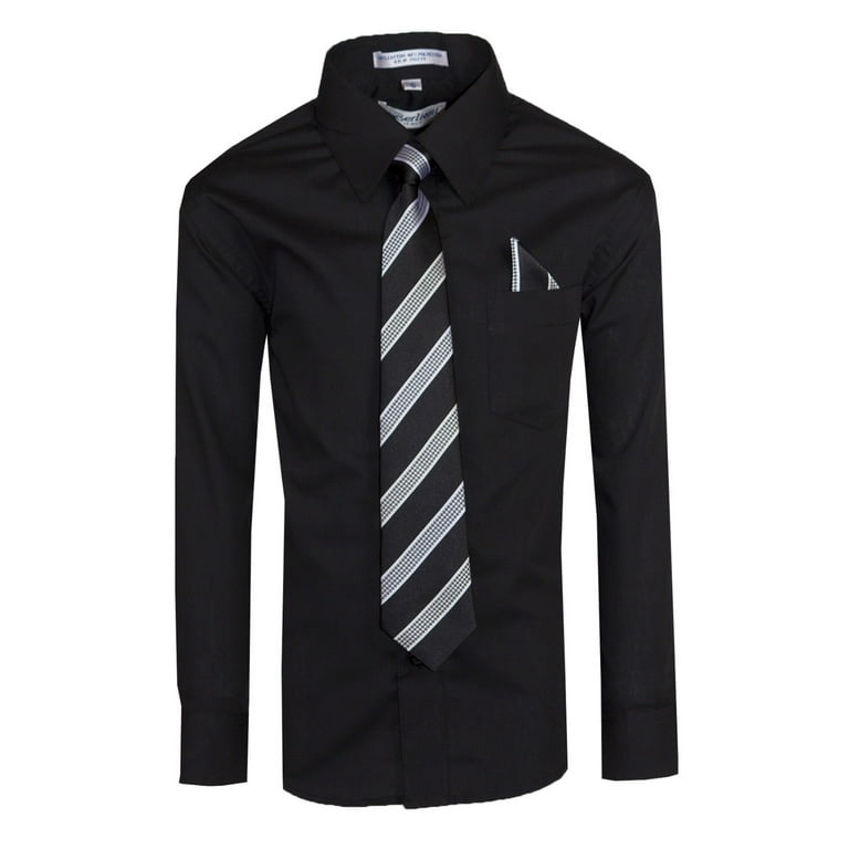 Walmart dress shirt and tie cheap
