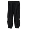 thumbnail image 1 of Boys Loose Fit Pants Outfit Sweatpants for Boys Work Out Gym Lounge Running Thin Fish Net Quick Dry Mesh Straight Leg Basic Long Leg Winter Fall 2026, 1 of 3