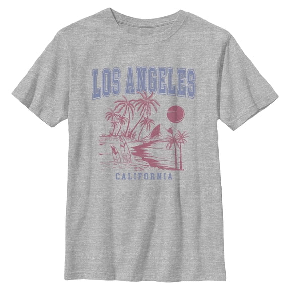 Boys Lost Gods Los Angeles Beach Landscape T Shirt