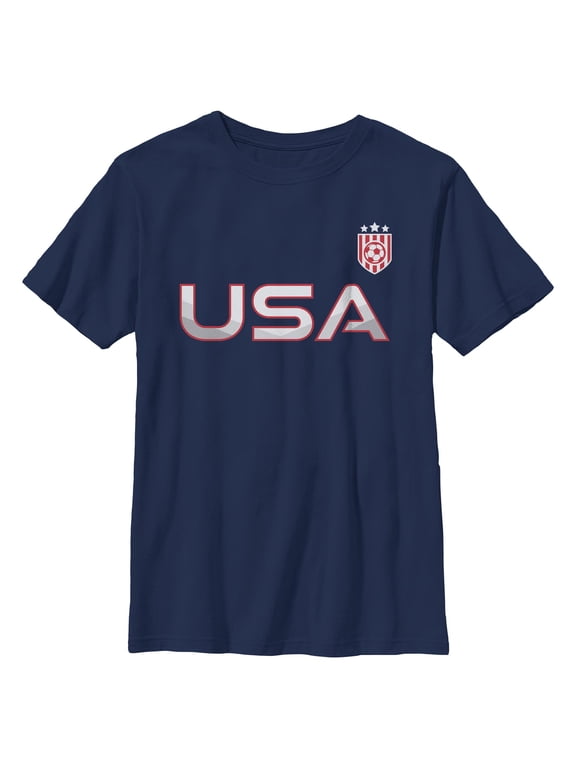 Boys Lost Gods USA Active Crest T Shirt