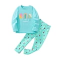 thumbnail image 1 of Boys' Loungewear Waffle Knit Sweatshirt and Pants Set for Baby & Kids Boys Clothes, 1 of 4