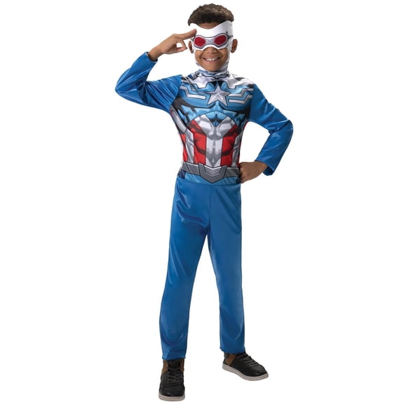 Kids Value Captain America Sam Wilson Costume 4-7