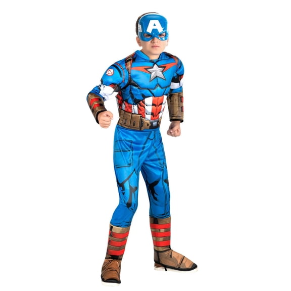 Kids Marvel Captain America (Steve Rogers) Costume - Medium 8-10