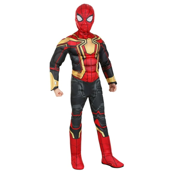 Jazwares, Inc. Marvel Spider-Man Integrated Suit Qualux Child Costume | Large Unisex