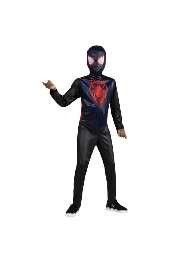 Boys' Marvel Miles Morales Spider-Man Costume by Jazwares - Size Small