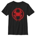 thumbnail image 1 of Boys Marvel: Spider-Man: Across the Spider-Verse Graffiti Red Logo T Shirt, 1 of 5