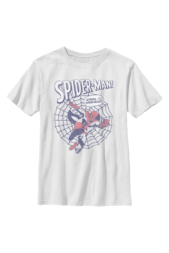 Boys Marvel: Spider-Man Cool It Webhead T Shirt