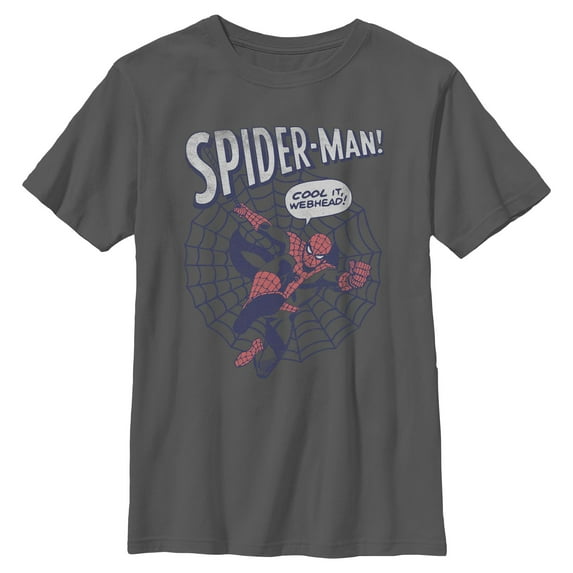 Boys Marvel: Spider-Man Cool It Webhead T Shirt
