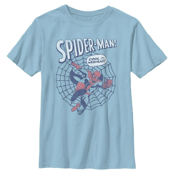 Boys Marvel: Spider-Man Cool It Webhead T Shirt