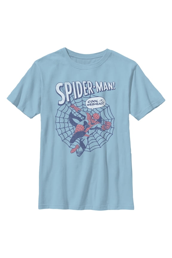 Boys Marvel: Spider-Man Cool It Webhead T Shirt