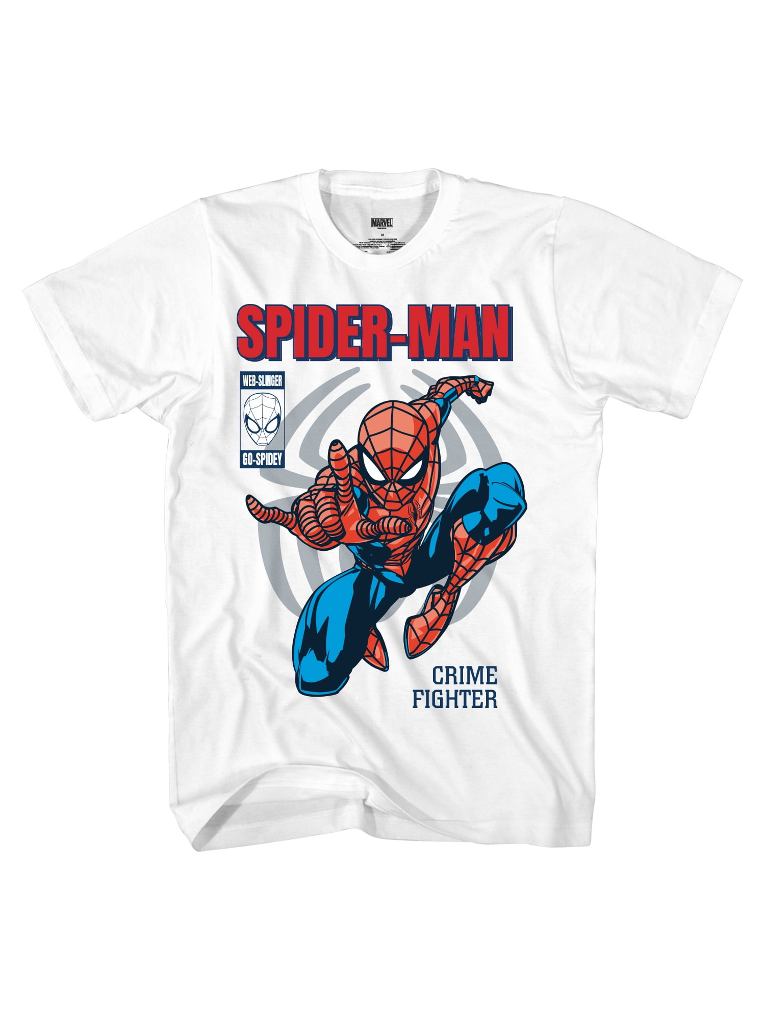 Boys Marvel Spiderman Swing Cover T-Shirt, Sizes Egypt Ubuy