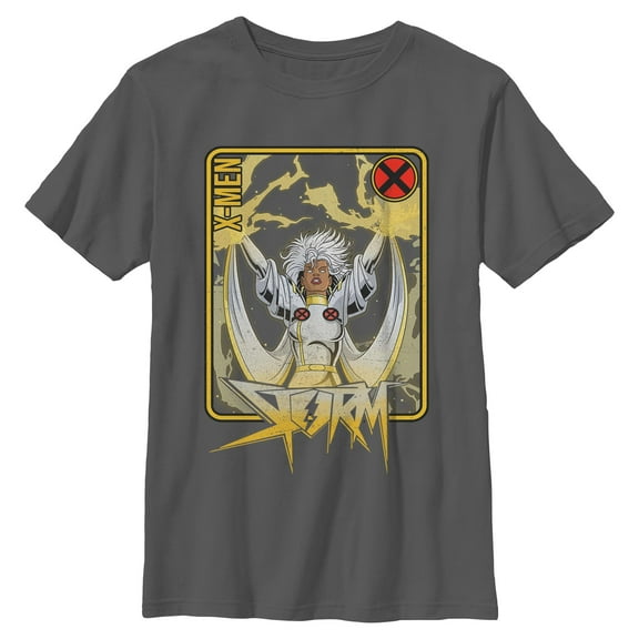 Boys Marvel Storm Pose Frame T Shirt