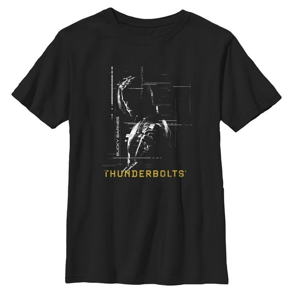 Boys Marvel: Thunderbolts Bucky Barnes Silhouette T Shirt