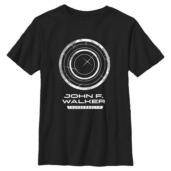 Boys Marvel: Thunderbolts John Walker Logo T Shirt
