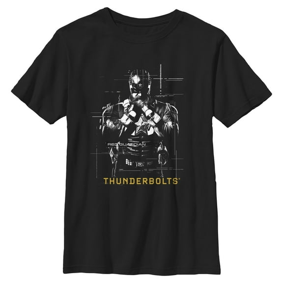 Boys Marvel: Thunderbolts Red Guardian Silhouette T Shirt