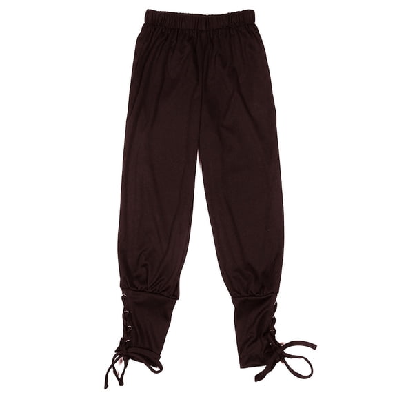 Boys' Medieval Renaissance Pants (Ages 2-12) - Drawstring Elastic Sweatpants Active Joggers Warm Sweatpants For Kids