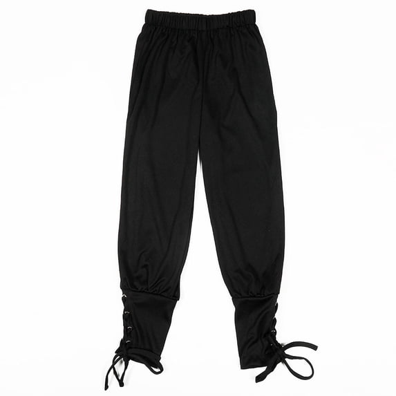 Boys' Medieval Renaissance Pants (Ages 2-12) - Drawstring Elastic Sweatpants Active Joggers Warm Sweatpants For Kids