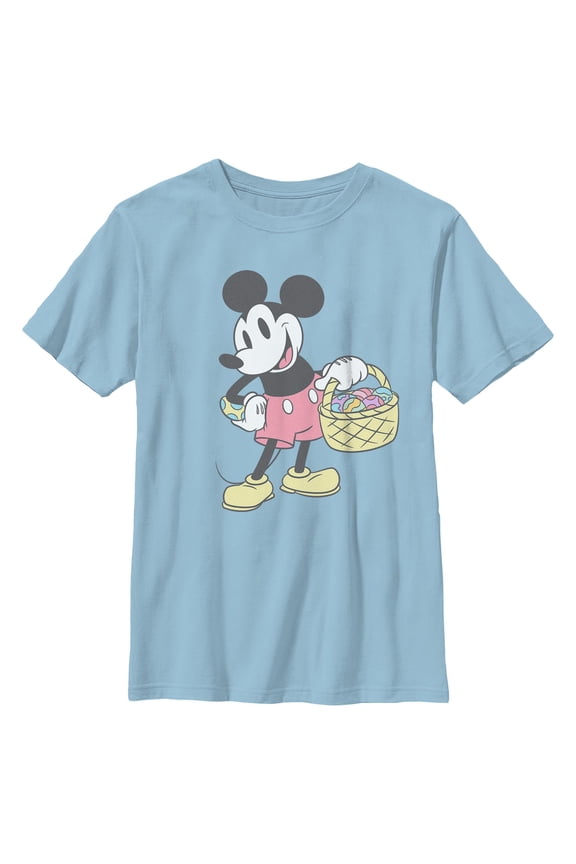 Boys Mickey & Friends Easter Basket Mickey T Shirt