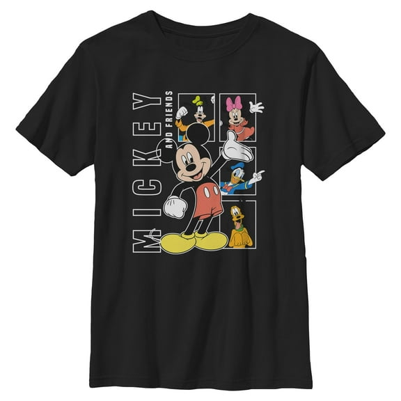 Boys Mickey & Friends Happy Pals T Shirt