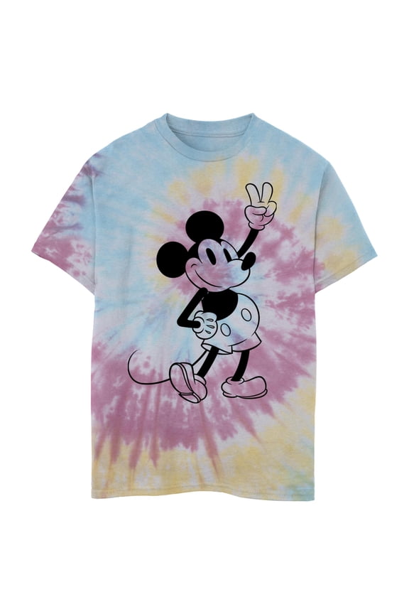 Boys Mickey & Friends Mickey Mouse Peace Sign T Shirt