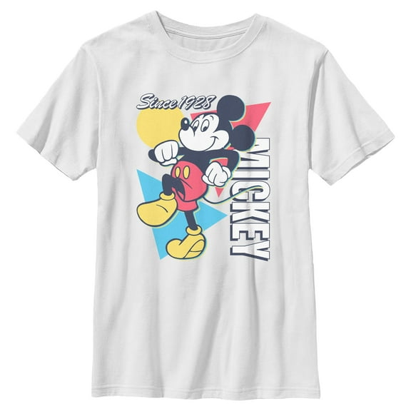 Boys Mickey & Friends Since 1918 Retro T Shirt