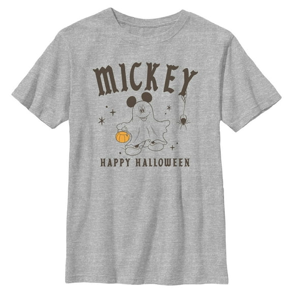 Boys Mickey & Friends Themed Club Ghost Costume Trick or Treat T Shirt
