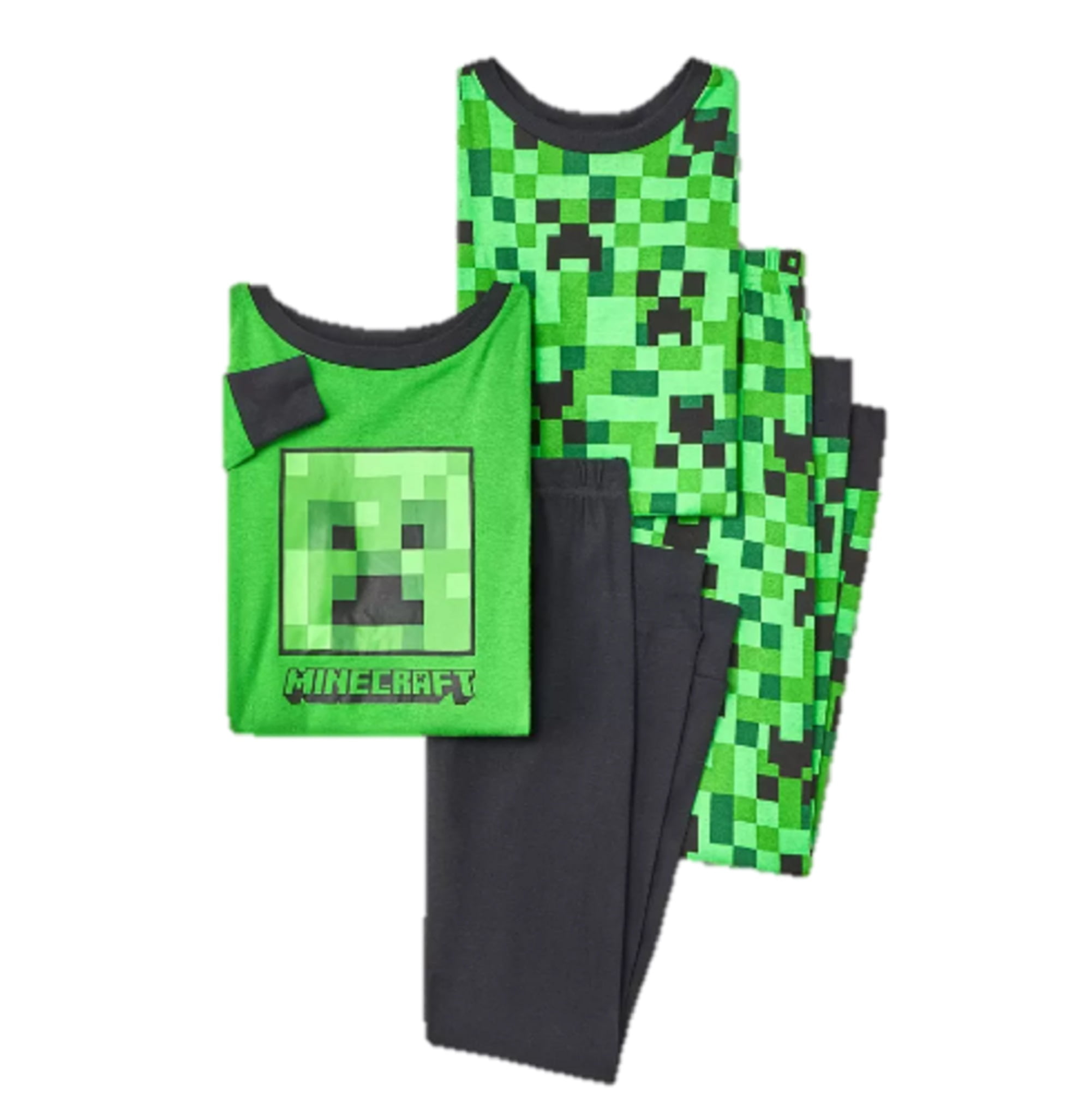Minecraft pajamas online walmart