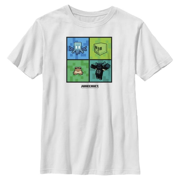 Boys Minecraft Animal Friends T Shirt
