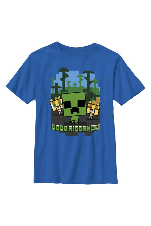 Boys Minecraft Good Riddance T Shirt