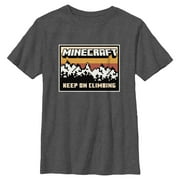 Boys Minecraft Keep On Climbing T Shirt