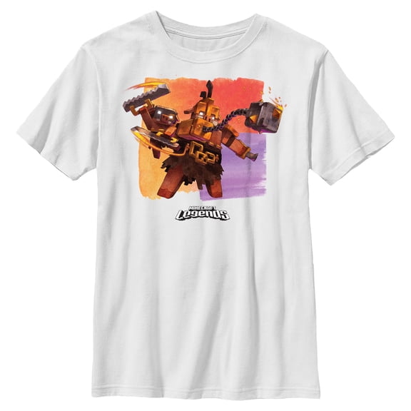 Boys Minecraft Piglin And Bruiser T Shirt