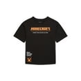 thumbnail image 1 of Minecraft Boys’ Front Back Graphic Tee with Short Sleeves, Sizes 4-18, 1 of 3