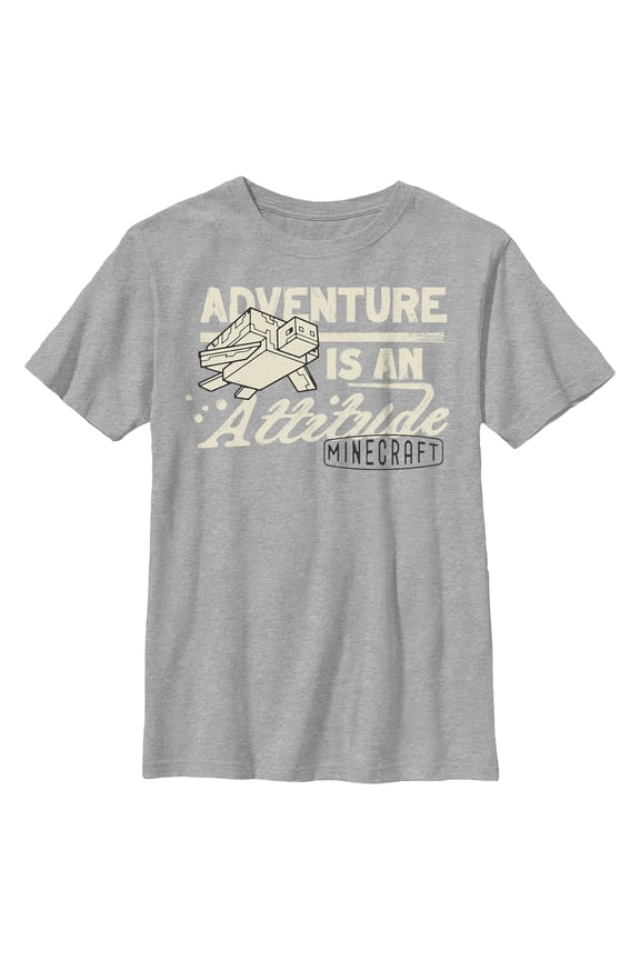 Boys Minecraft Turtle Adventure Is an Attitude T Shirt