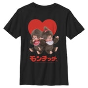 Boys Monchhichi Cutest Duo Ever Photo T Shirt