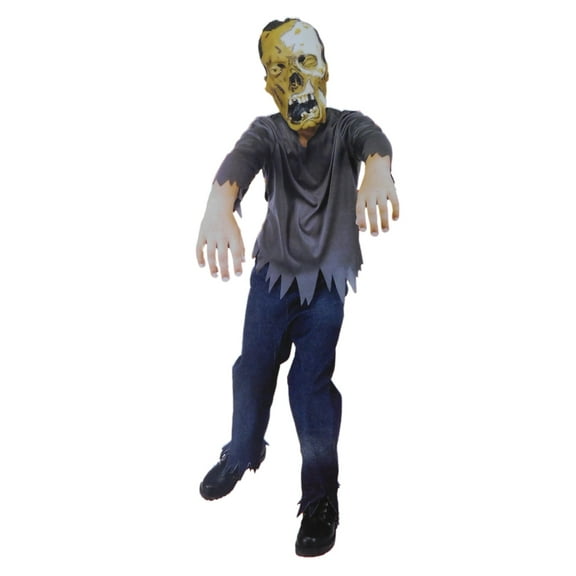 Boys Monster Child Halloween Costume Shirt, Pants & Mask X-Large 12-14